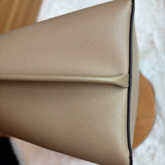 Michael Kors Jane Large Camel-Colored Saffiano Leather Tote/Shoulder Bag  (NWT) - Picture 8 of 16